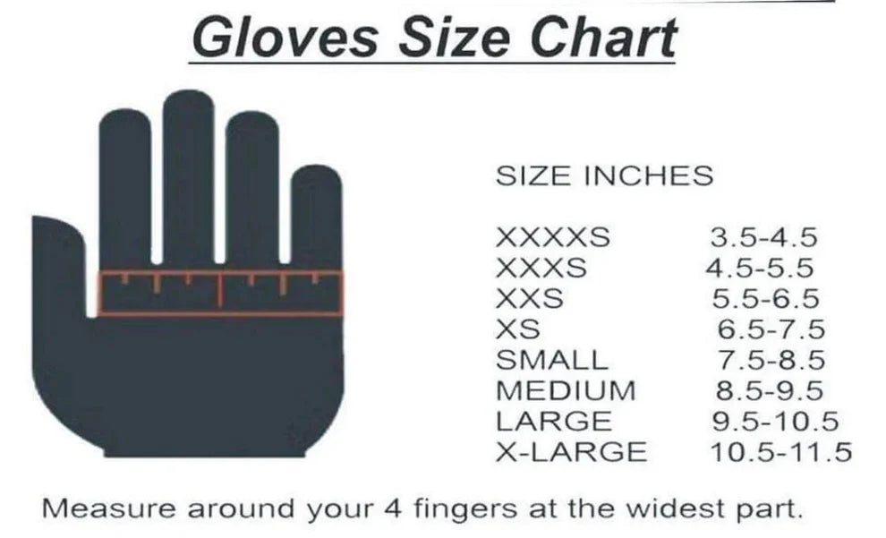Racing loves Size Chart